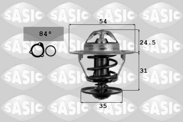 Sasic 9000393 - Termostato, Refrigerante www.autoricambi360.it