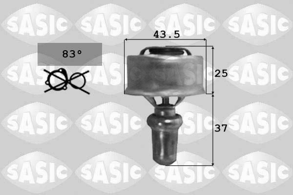 Sasic 9000314 - Termostato, Refrigerante www.autoricambi360.it