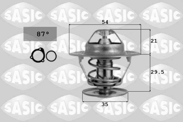 Sasic 9000387 - Termostato, Refrigerante www.autoricambi360.it