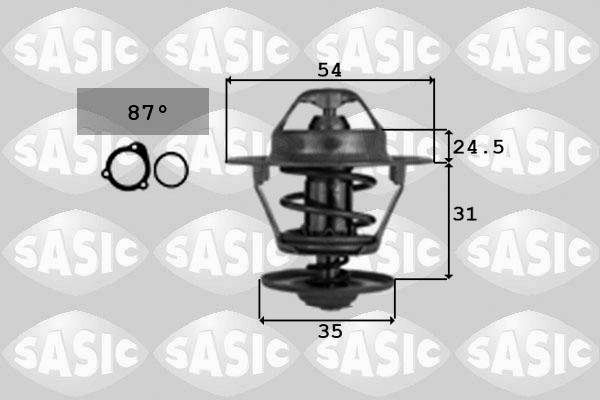 Sasic 9000334 - Termostato, Refrigerante www.autoricambi360.it