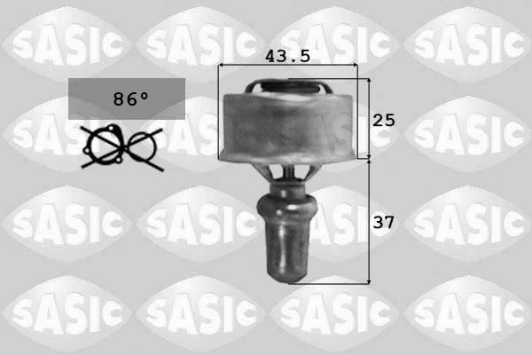 Sasic 9000322 - Termostato, Refrigerante www.autoricambi360.it
