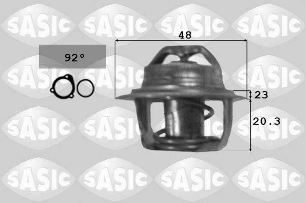 Sasic 9000295 - Termostato, Refrigerante www.autoricambi360.it