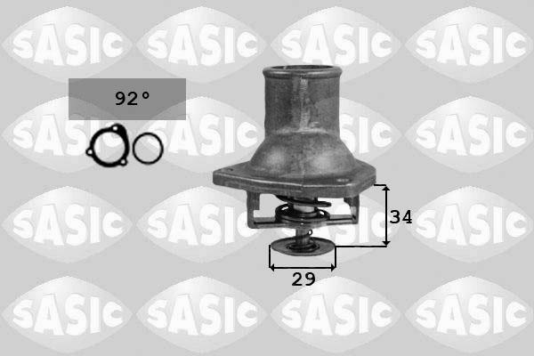 Sasic 9000297 - Termostato, Refrigerante www.autoricambi360.it