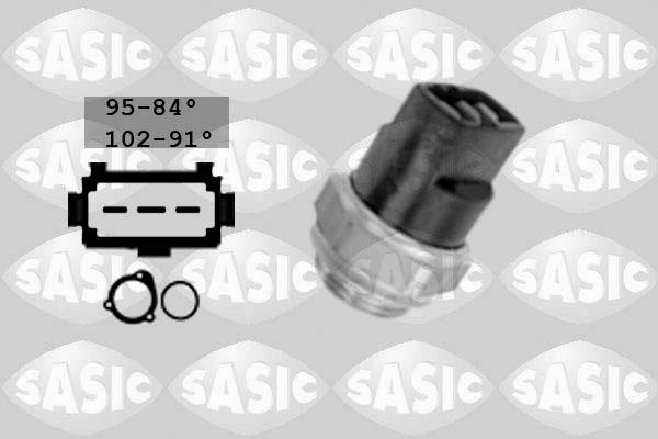 Sasic 9000208 - Termocontatto, Ventola radiatore www.autoricambi360.it