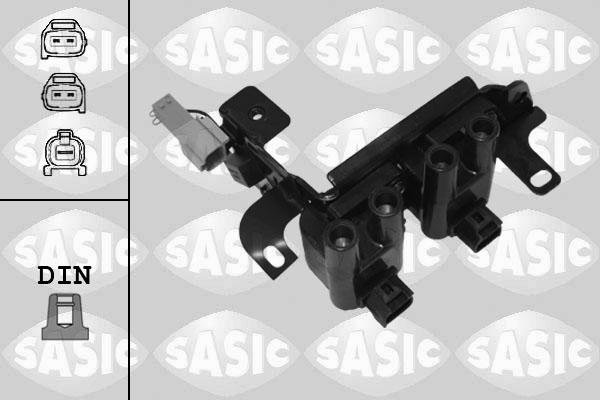 Sasic 9206058 - Bobina d'accensione www.autoricambi360.it