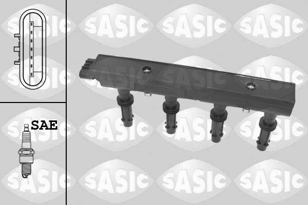 Sasic 9206061 - Bobina d'accensione www.autoricambi360.it