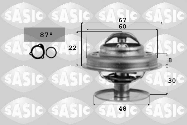 Sasic 4000356 - Termostato, Refrigerante www.autoricambi360.it