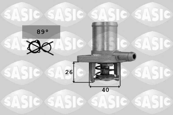 Sasic 4000357 - Termostato, Refrigerante www.autoricambi360.it