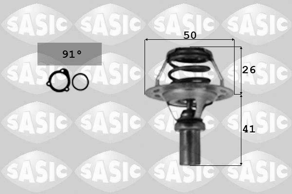 Sasic 4000361 - Termostato, Refrigerante www.autoricambi360.it