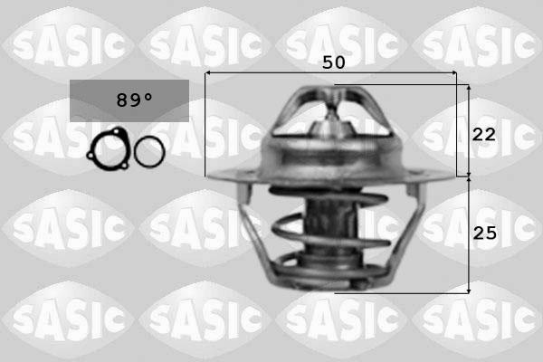 Sasic 4000363 - Termostato, Refrigerante www.autoricambi360.it
