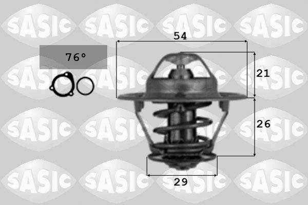 Sasic 4000367 - Termostato, Refrigerante www.autoricambi360.it