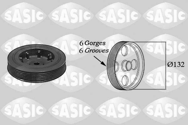 Sasic 4000701 - Puleggia cinghia, Albero a gomiti www.autoricambi360.it