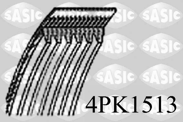Sasic 4PK1513 - Cinghia Poly-V www.autoricambi360.it