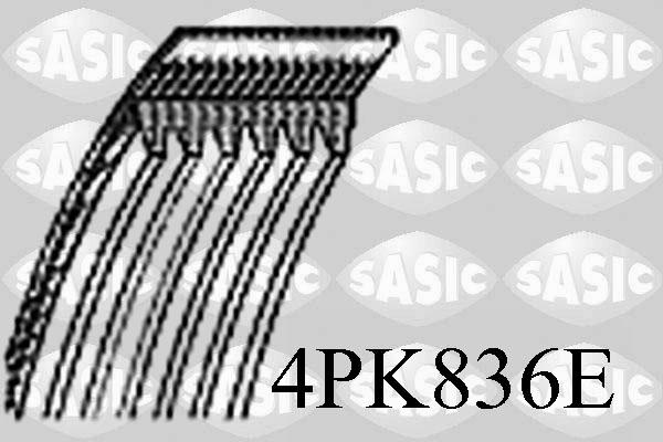 Sasic 4PK836E - Cinghia Poly-V www.autoricambi360.it