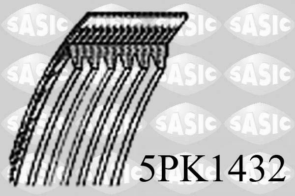 Sasic 5PK1432 - Cinghia Poly-V www.autoricambi360.it