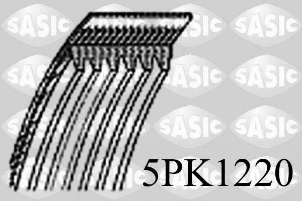 Sasic 5PK1220 - Cinghia Poly-V www.autoricambi360.it