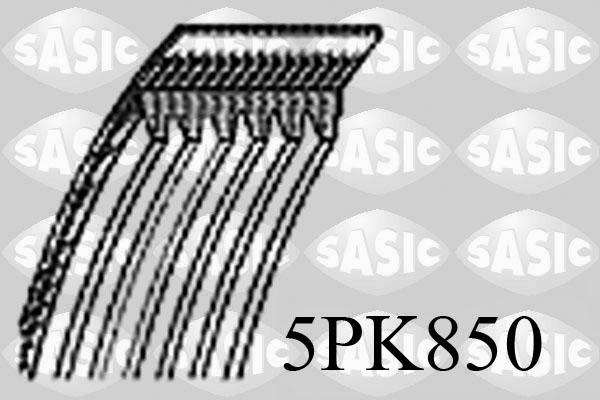 Sasic 5PK850 - Cinghia Poly-V www.autoricambi360.it