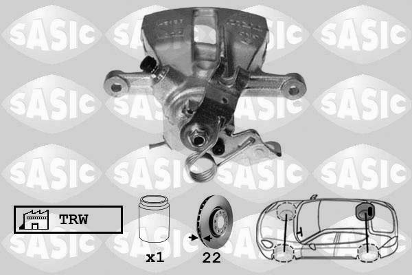 Sasic 6506135 - Pinza freno www.autoricambi360.it