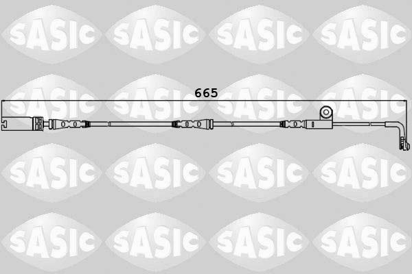 Sasic 6236010 - Contatto segnalazione, Usura past. freno / mat. d'attrito www.autoricambi360.it