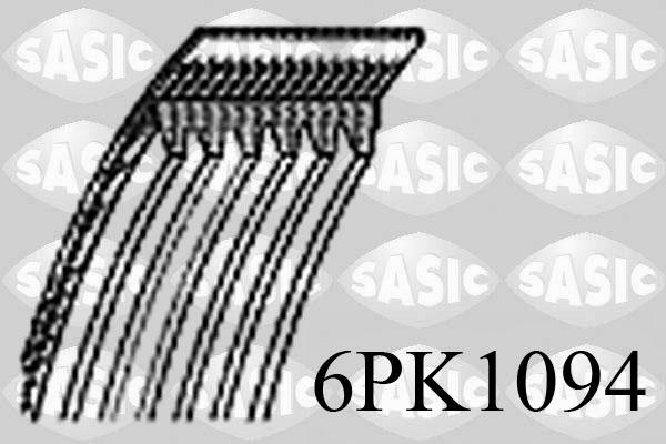 Sasic 6PK1094 - Cinghia Poly-V www.autoricambi360.it