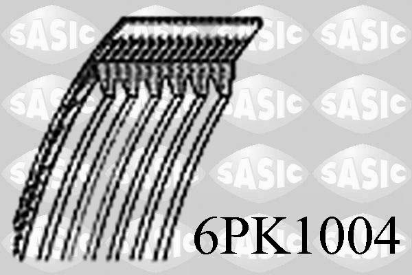 Sasic 6PK1004 - Cinghia Poly-V www.autoricambi360.it