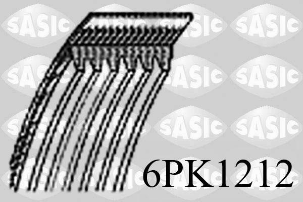 Sasic 6PK1212 - Cinghia Poly-V www.autoricambi360.it