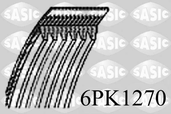 Sasic 6PK1270 - Cinghia Poly-V www.autoricambi360.it