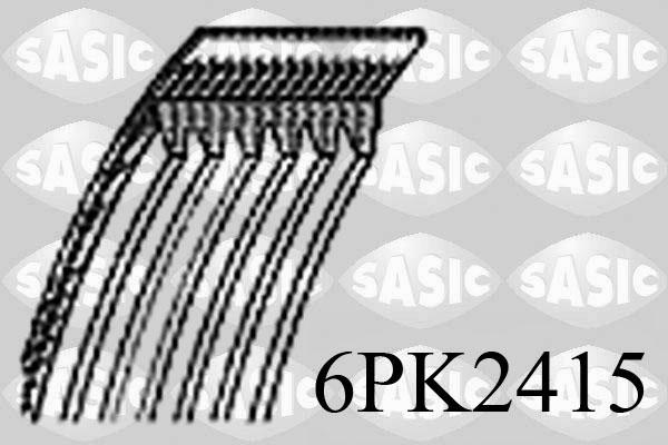 Sasic 6PK2415 - Cinghia Poly-V www.autoricambi360.it