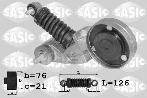 Sasic 1626201 - Tendicinghia, Cinghia Poly-V www.autoricambi360.it