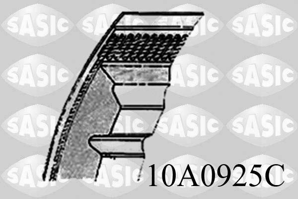 Sasic 10A0925C - Cinghia trapezoidale www.autoricambi360.it