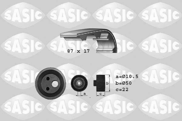 Sasic 1754006 - Kit cinghie dentate www.autoricambi360.it