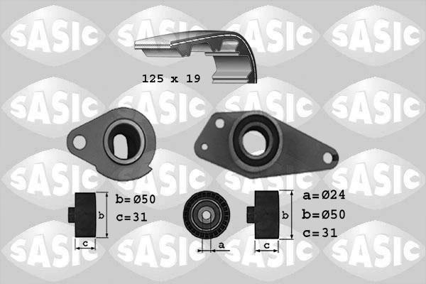 Sasic 1754017 - Kit cinghie dentate www.autoricambi360.it