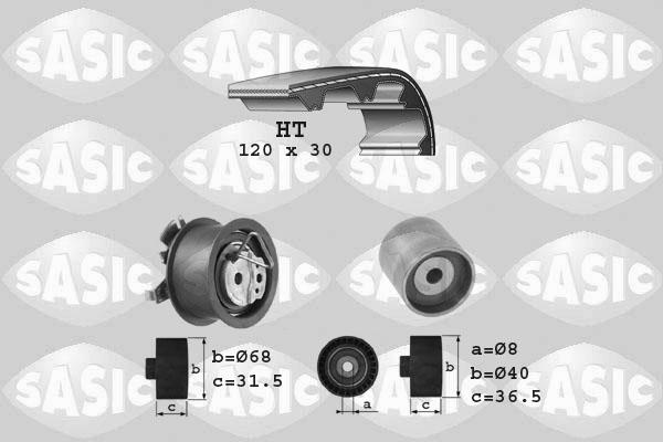 Sasic 1756003 - Kit cinghie dentate www.autoricambi360.it