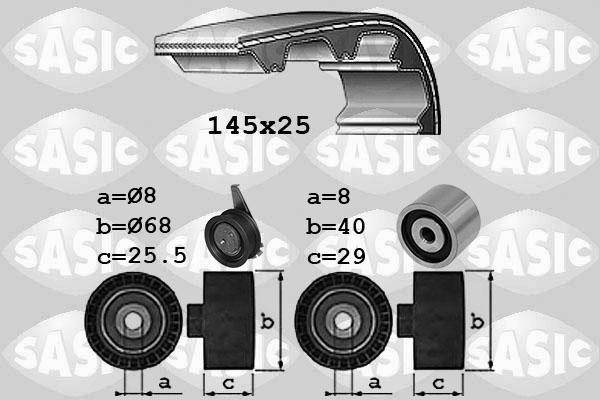 Sasic 1756085 - Kit cinghie dentate www.autoricambi360.it