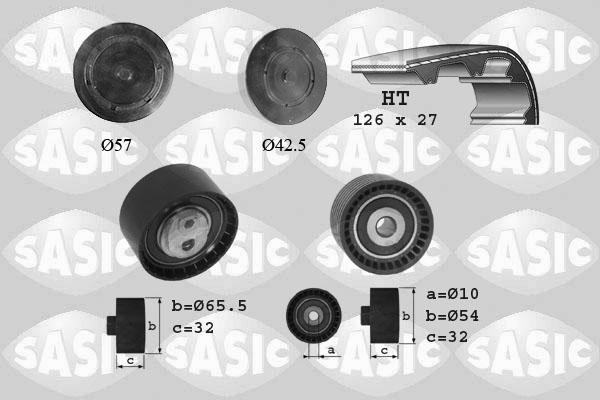 Sasic 1750049 - Kit cinghie dentate www.autoricambi360.it