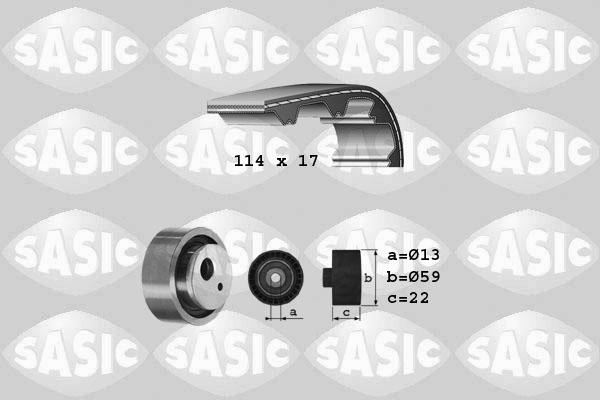 Sasic 1750024 - Kit cinghie dentate www.autoricambi360.it