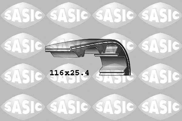 Sasic 1760006 - Cinghia dentata www.autoricambi360.it