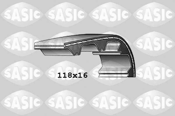 Sasic 1760028 - Cinghia dentata www.autoricambi360.it