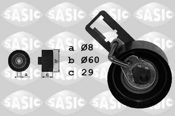 Sasic 1700027 - Rullo tenditore, Cinghia dentata www.autoricambi360.it