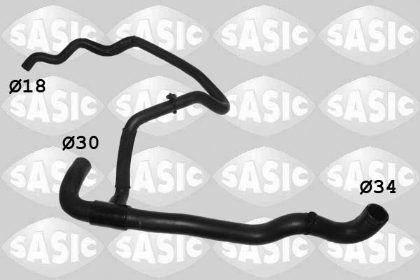 Sasic 3404210 - Flessibile radiatore www.autoricambi360.it