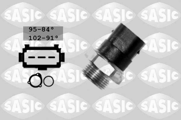 Sasic 3806004 - Termocontatto, Ventola radiatore www.autoricambi360.it