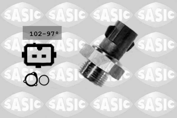 Sasic 3806001 - Termocontatto, Ventola radiatore www.autoricambi360.it