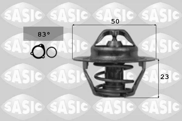 Sasic 3304002 - Termostato, Refrigerante www.autoricambi360.it