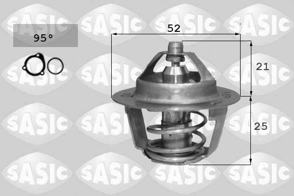 Sasic 3304035 - Termostato, Refrigerante www.autoricambi360.it