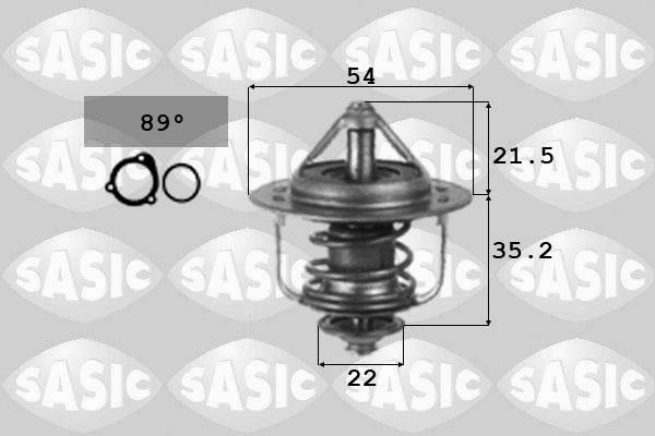 Sasic 3306045 - Termostato, Refrigerante www.autoricambi360.it
