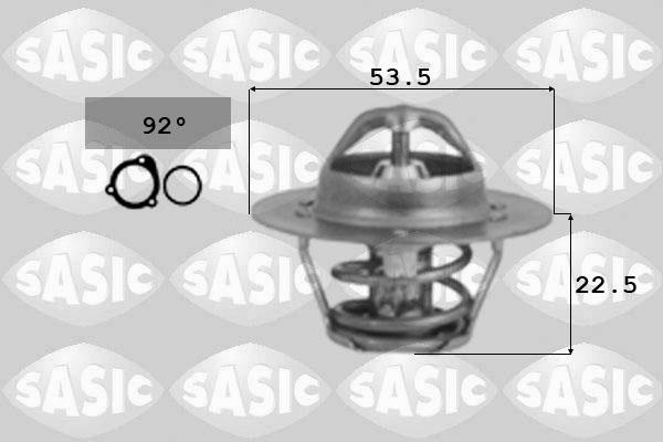 Sasic 3306069 - Termostato, Refrigerante www.autoricambi360.it