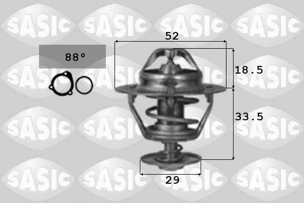 Sasic 3306064 - Termostato, Refrigerante www.autoricambi360.it