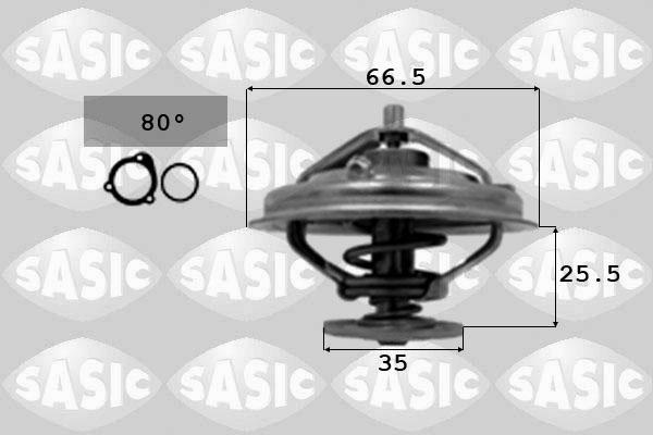 Sasic 3306070 - Termostato, Refrigerante www.autoricambi360.it