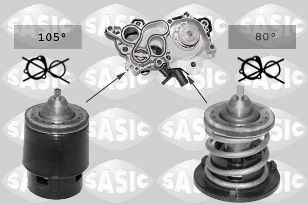 Sasic 3306151 - Termostato, Refrigerante www.autoricambi360.it