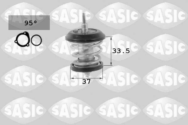 Sasic 3306101 - Termostato, Refrigerante www.autoricambi360.it